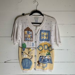 VINTAGE 1996 Susan Bristol Knit Sweater